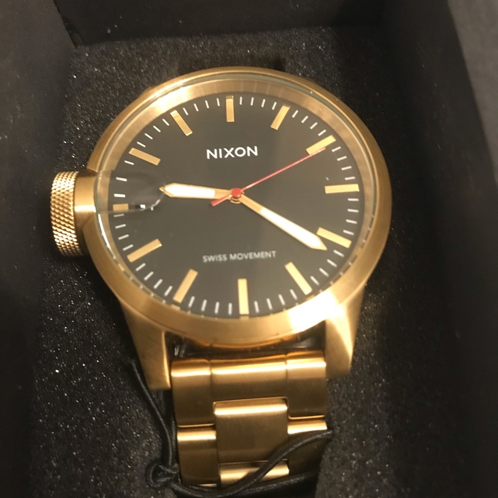 Men’s Nixon Chronicle 44 Swiss Movement Watch